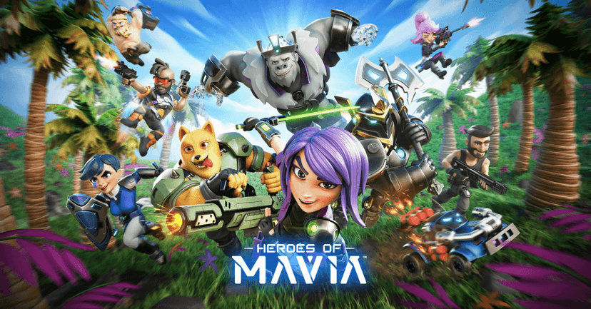 Mavia Landing Page